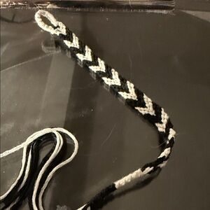 M2O Dual toned chevron Braided Bracelet!